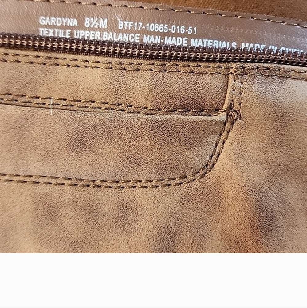 Womens Baretraps Gardyna tall brown boots size 8.5 - Picture 2 of 4